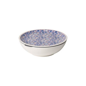 Modro-biela porcelánová dóza na potraviny Villeroy & Boch Like To Go, ø 16,3 cm
