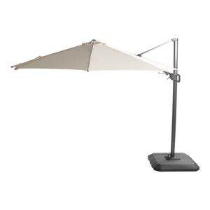 Béžový slnečník ø 350 cm Shadowflex Deluxe – Hartman