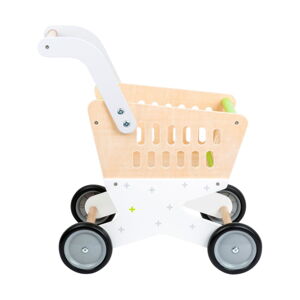 Detský drevený nákupný vozík Legler Shopping