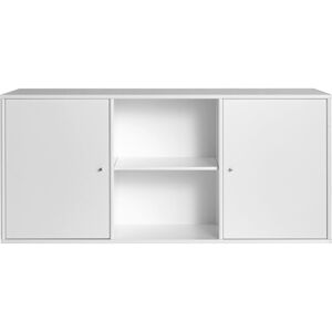 Biela nízka závesná komoda 133x61 cm Mistral – Hammel Furniture