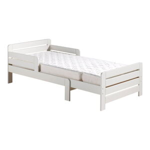 Biela posteľ Vipack Jumper Bed White, 90 x 140/200 cm