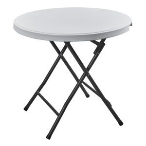 Okrúhly záhradný jedálenský stôl ø 80 cm - Rojaplast