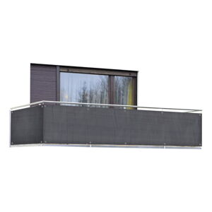 Sivá balkónová zástena 500x85 cm - Maximex